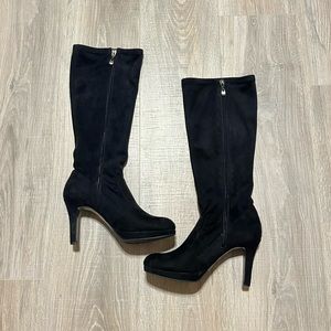 EEUC Tahari tall suede boots—size 7
